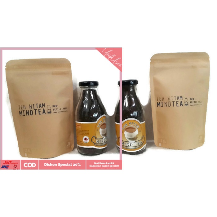

⭐COD⭐ MINDTEA TEH HITAM PAKET DUO