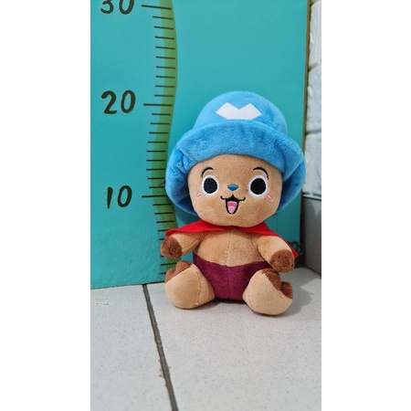 BONEKA ONE PIECE | CHOPPER BIRU | OP | BONEKA KARAKTER CHOPPER | CHOPPER ONE PIECE | BONEKA PL | KAD