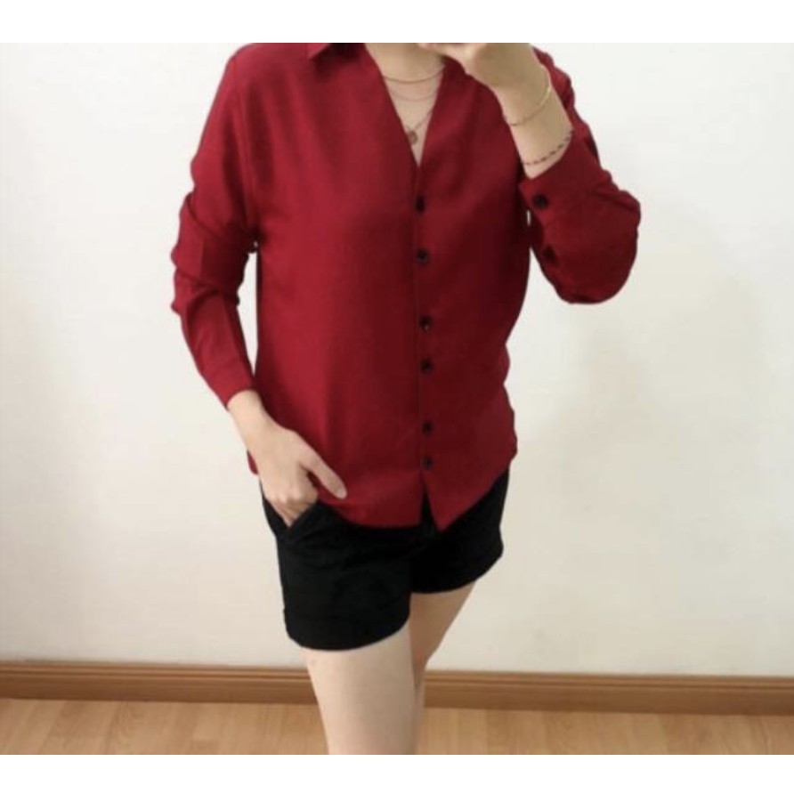 GFS AT V CAROL SHIRT ORIGINAL BAHAN TEBAL