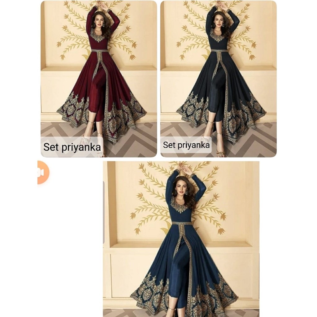 DIVINE SETELAN DERINA SETELAN PRIYANKA SETELAN INDIA SETELAN MUSLIM BAJU INDIA