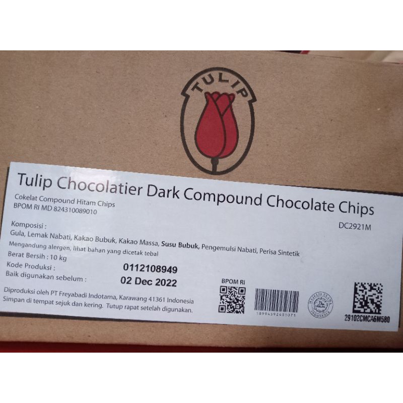 

Tulip chococips dark