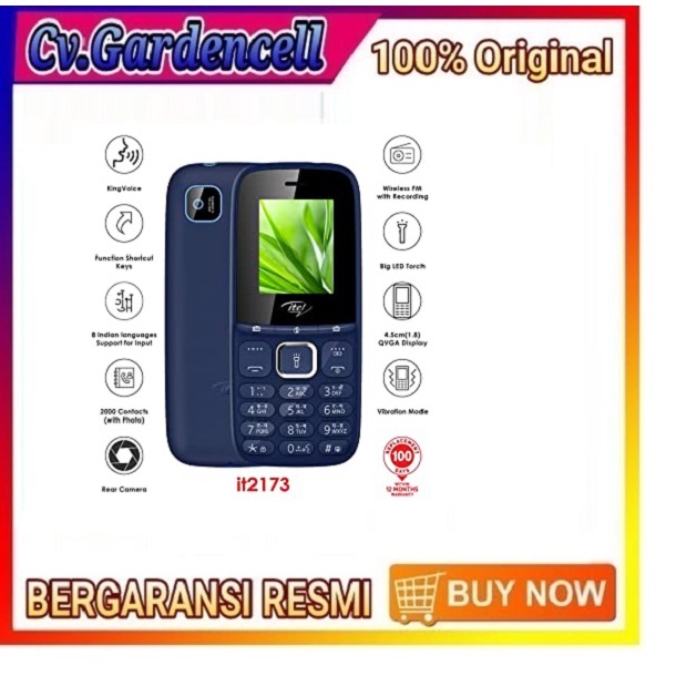 Itel 2173 dual sim garansi resmi