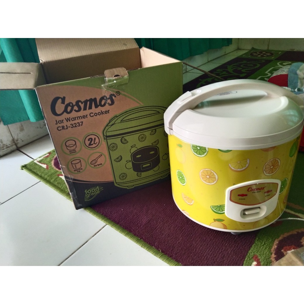 Rice Cooker Magic Com Cosmos Kapasitas 2 Liter CRJ-3237 / CRJ 3237