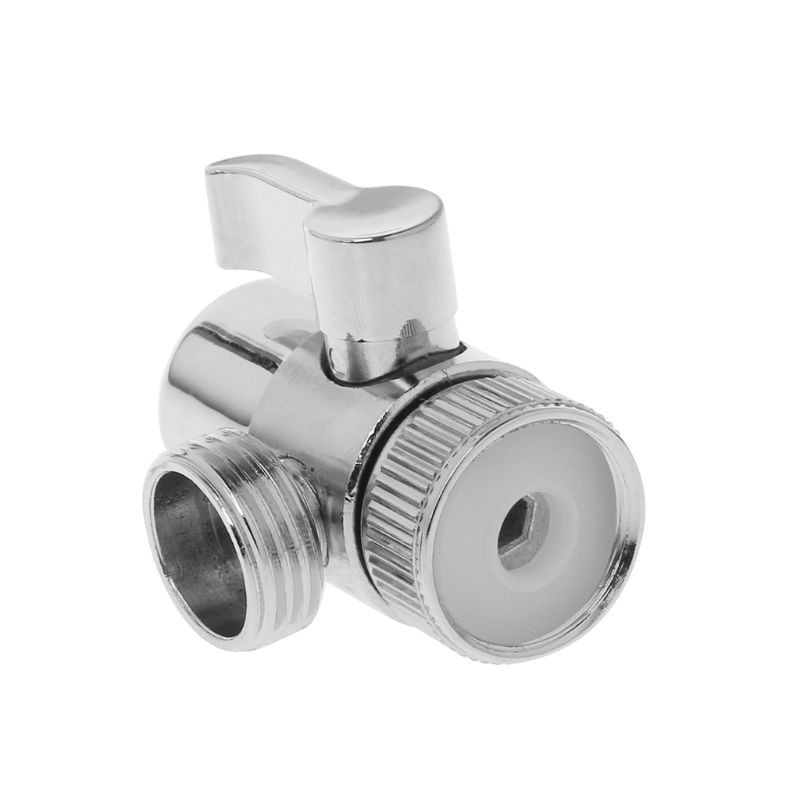 CRE  Brass 3-way Diverter Valve Faucet Connector Adapter Three Head Function Switch