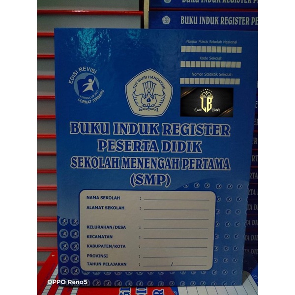

BUKU INDUK REGISTER PESERTA DIDIK SMP K13 TERBARU (EDISI REVISI)