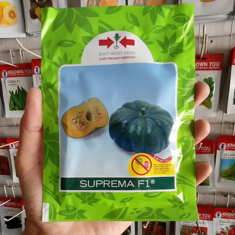 Benih Labu Suprema F1 Isi 225biji Original Expired Mei 20226