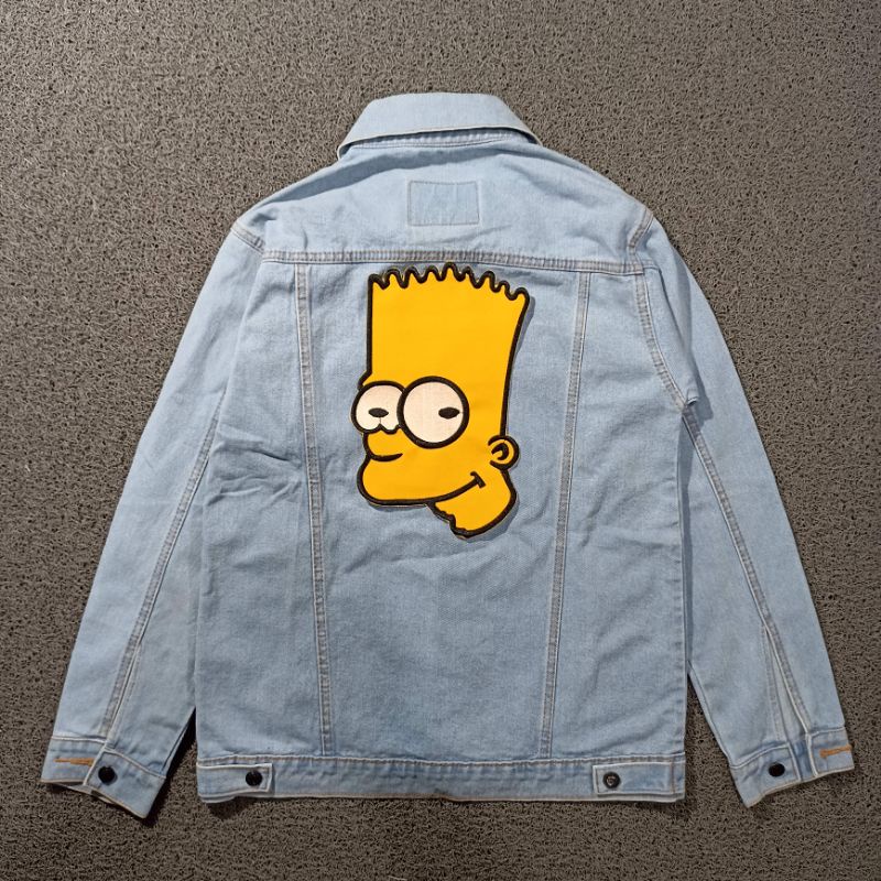 Backpatch bordir / Emblem bordir The Simpson Premium High Quality