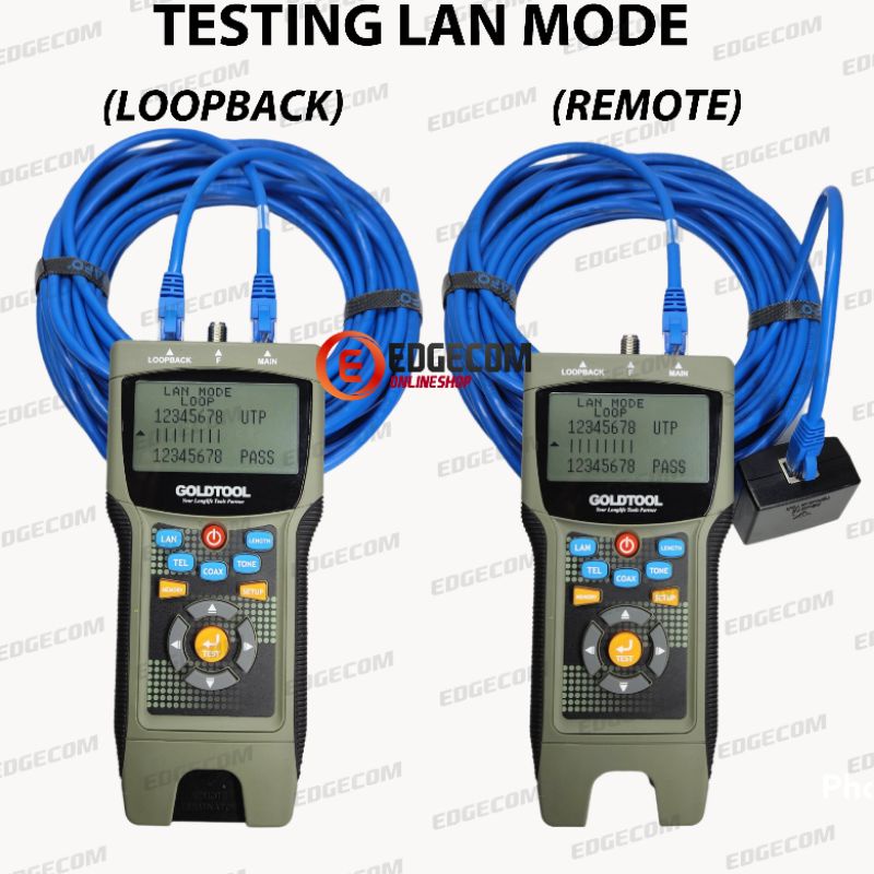 LAN TESTER DIGITAL GOLDTOOL TCT-2690 PRO