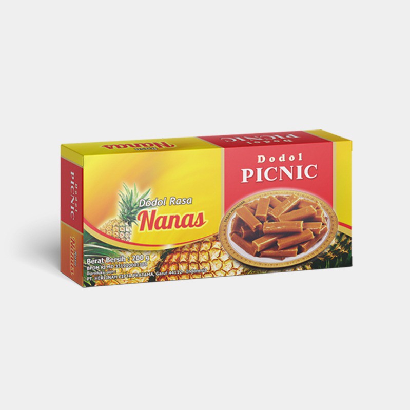 

Dodol Garut PICNIC AR Dus Rasa Nanas