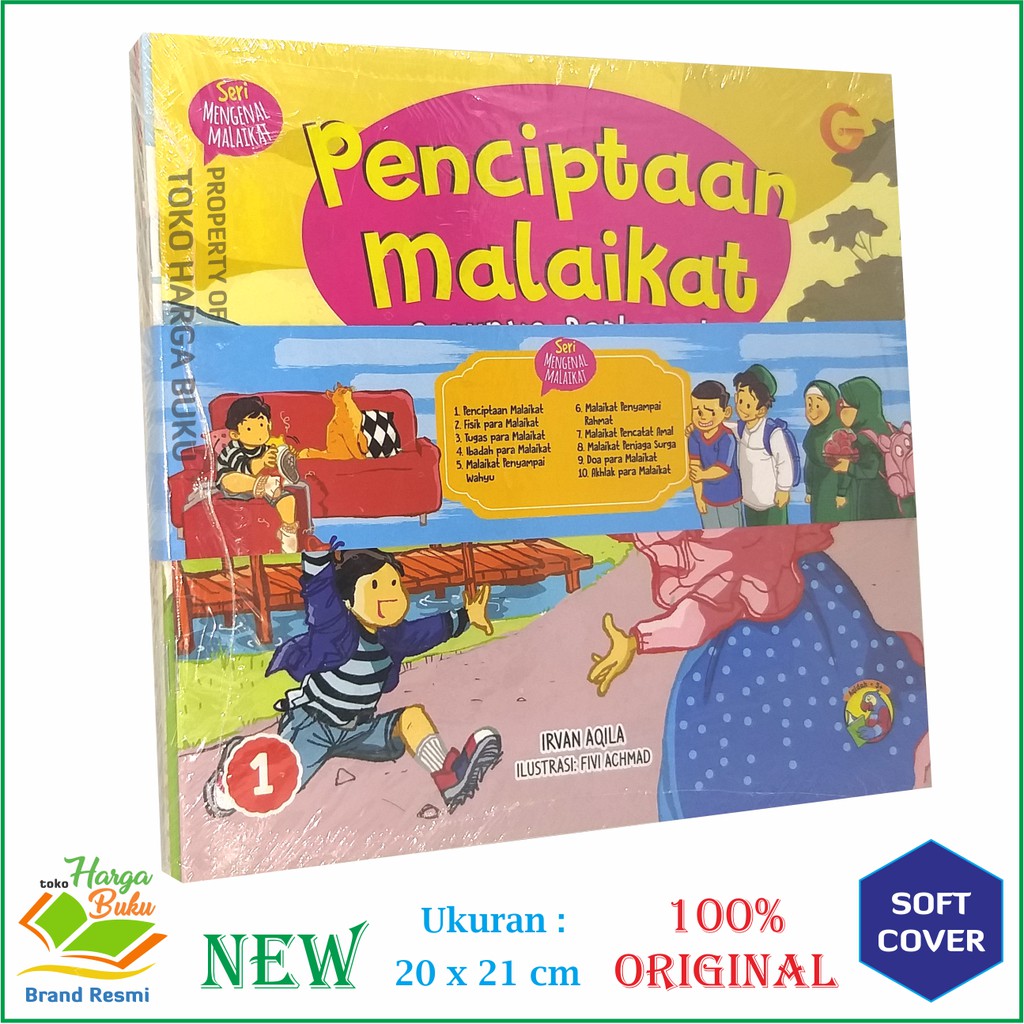 Foto Paket 10 Buku Seri Mengenal Malaikat - GIP
