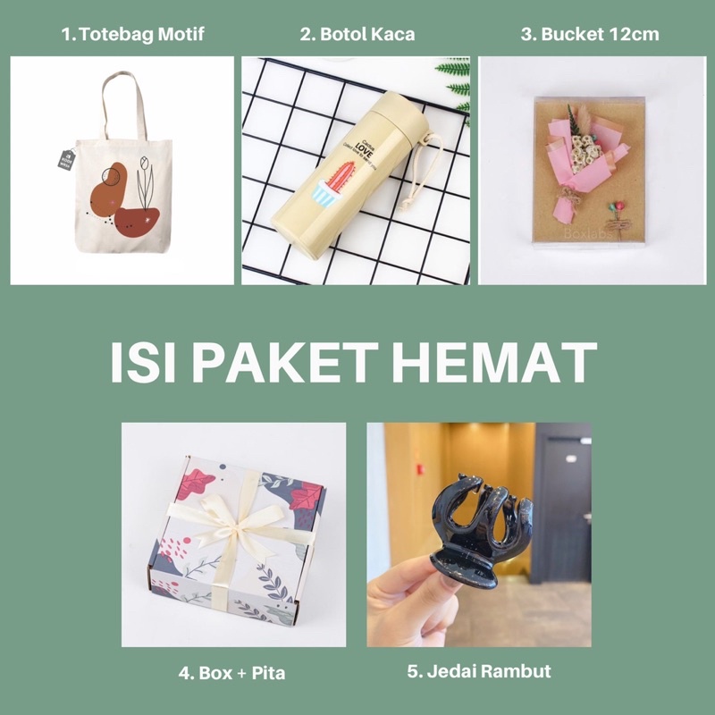 BOXLABS - Hampers Kado Ulang Tahun Cewek Lengkap | Hampers Wisuda Cewek Lengkap