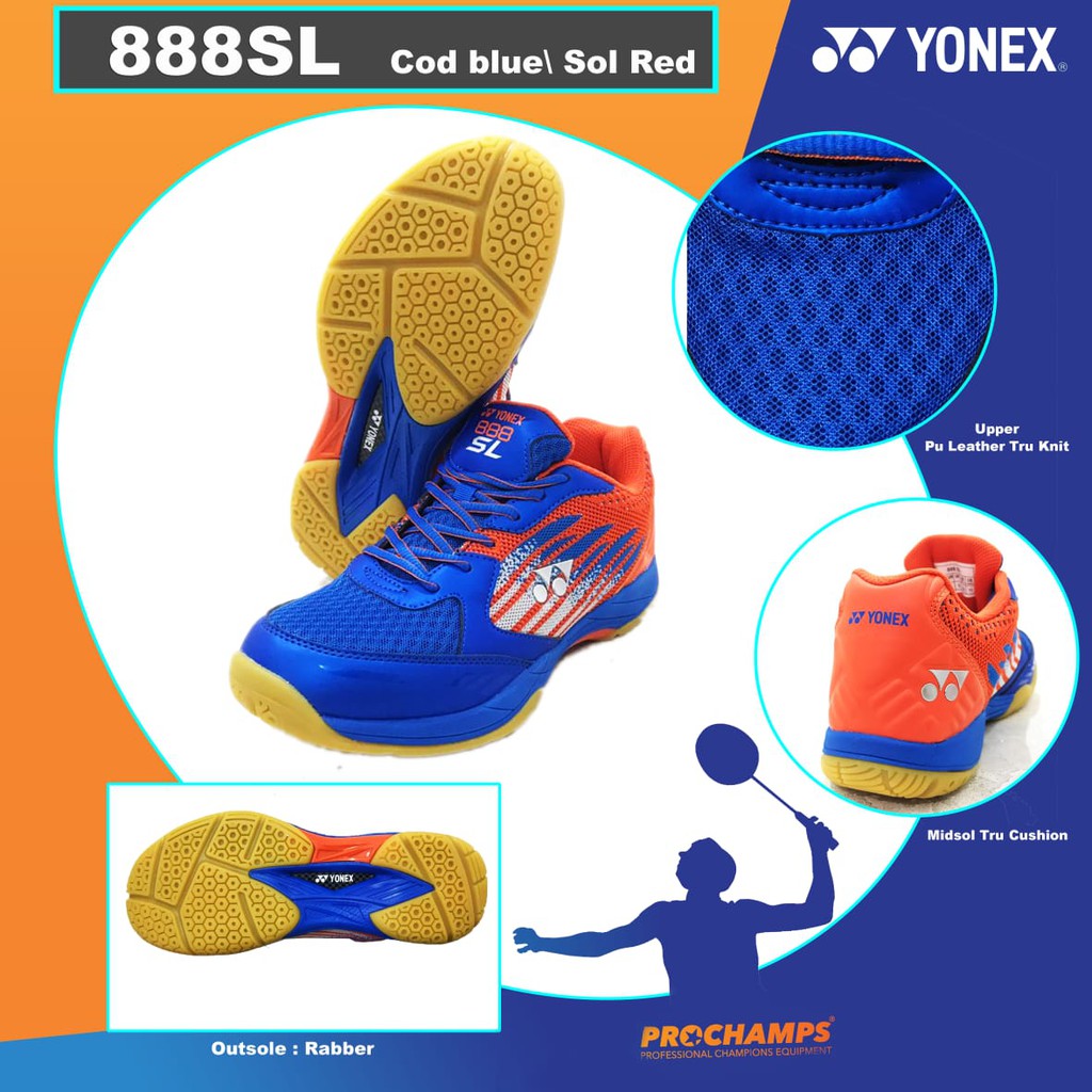 YONEX 888 SL SEPATU BADMINTON ORIGINAL