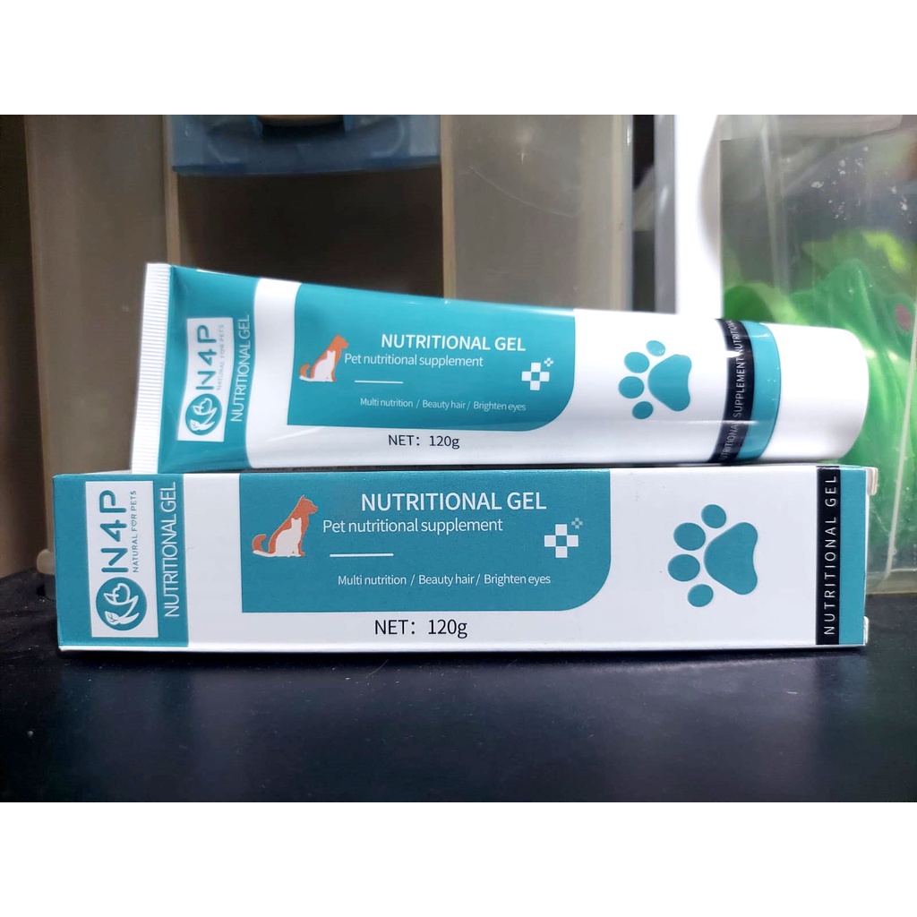 MULTIVITAMIN ANJING KUCING N4P PET NUTRITIONAL SUPPLEMENT GEL 120gr