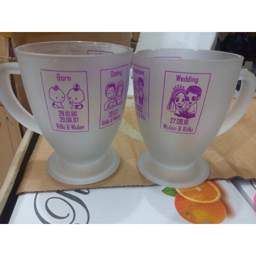 souvenir gelas piala doff