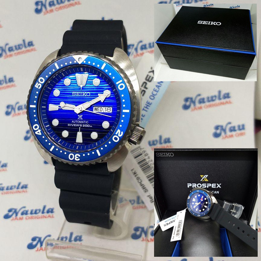 Seiko Prospex SRPC91K1 Turtle Save The Ocean – Jam Tangan Pria SRPC91