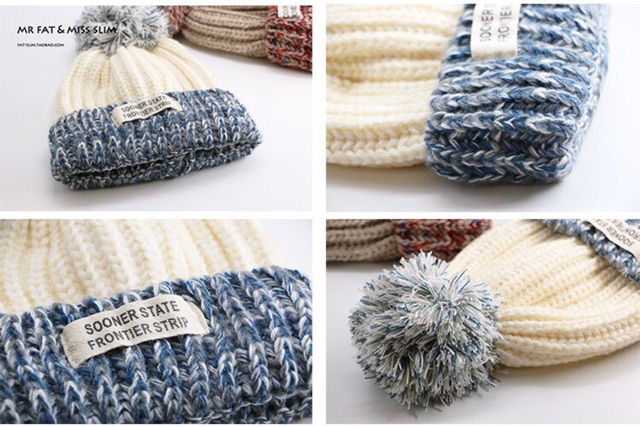 IMPORT MOLLAD Hat Wool Pom Topi Rajut Wool Pom Pom Winter Musim Dingin Hat Beanie infinity