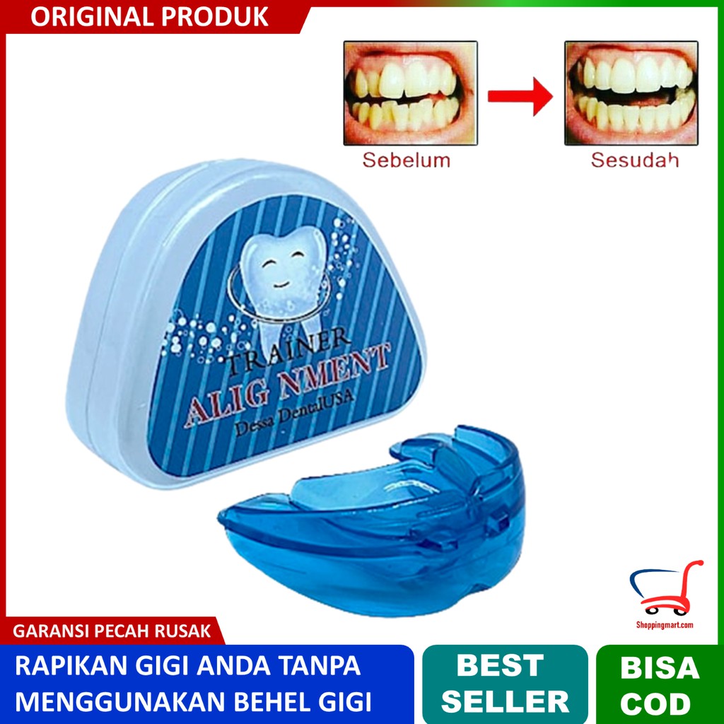 Behel Gigi Lepas Pasang Murah /perapi gigi tanpa behel original/alat perapi gigi tonggos lepas pasan
