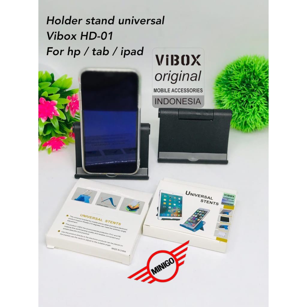 HOLDER STAND VIBOX HD 01 ORIGINAL SMARTPHONE HOLDER / TAB