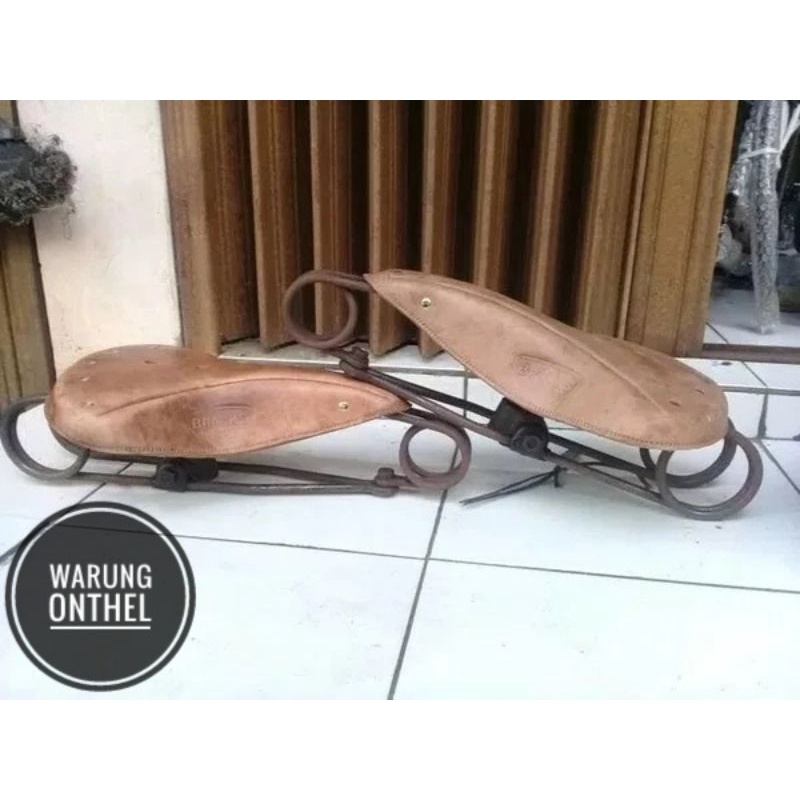 SADEL KULIT SEPEDA ONTHEL - SADEL SEPEDA ONTHEL - JOK SEPEDA ONTHEL