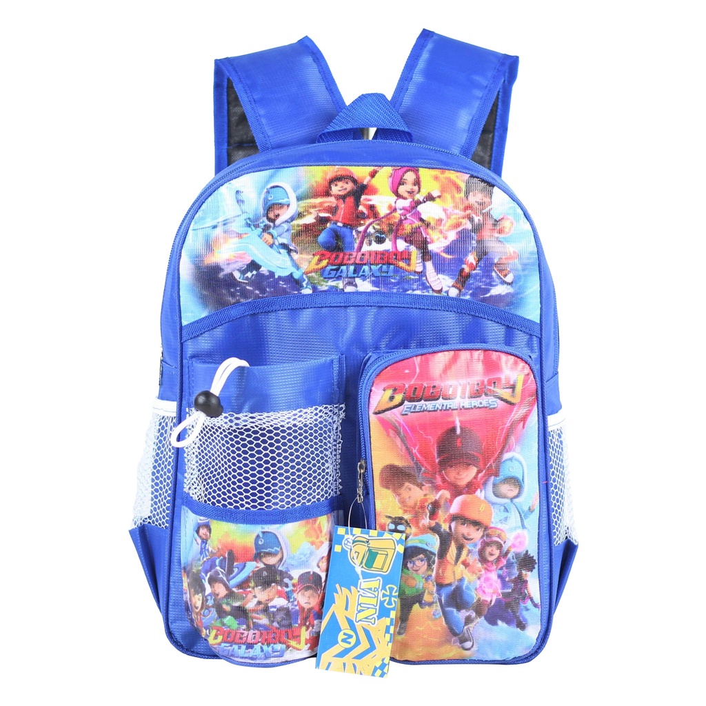 Promo Tas Botol Anak Ransel Gendong Playgroup PAUD KB TK Keren Bagus Gambar Kartun Cartoon Karakter