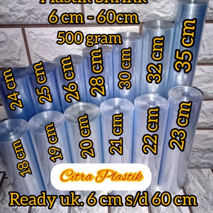 

Plastik shrink / plastik segel / plastik wraping 500gram ♒↑ ★★