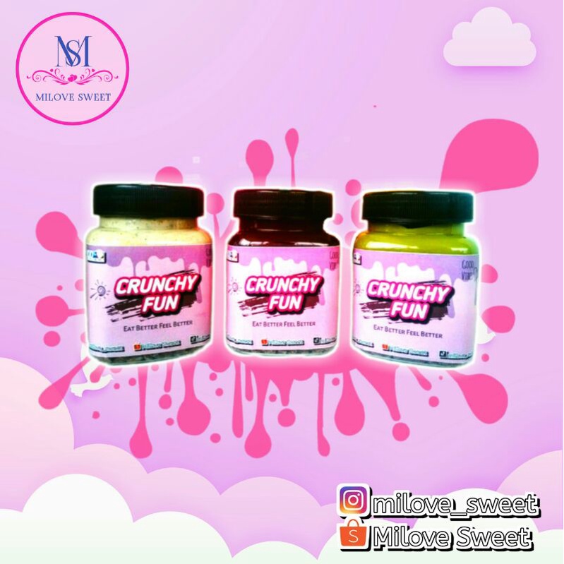 

MURAH!!! | Coklat Melimpah Rice Crispy size 200ml |Crunchy Fun Choco Jar (Ready To Eat)