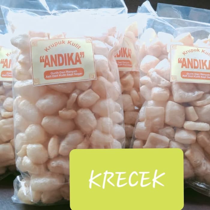 

kerupuk krecek untuk sayur