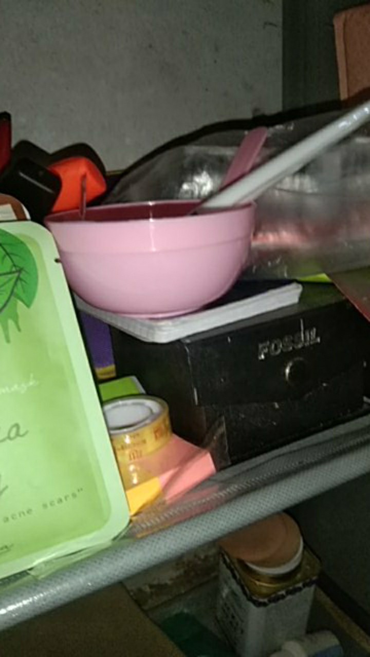 Set Mangkok Masker Spatula Plastik