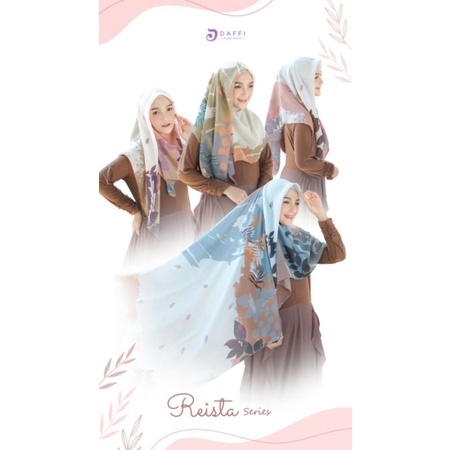 Segi empat Motif (Reista) By Daffi Hijab