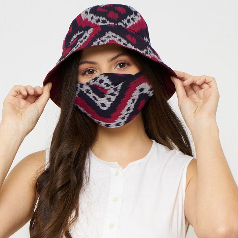 topi tenun etnik / Topi tenun unisex / Topi pantai murah /buckethat / topi gunung