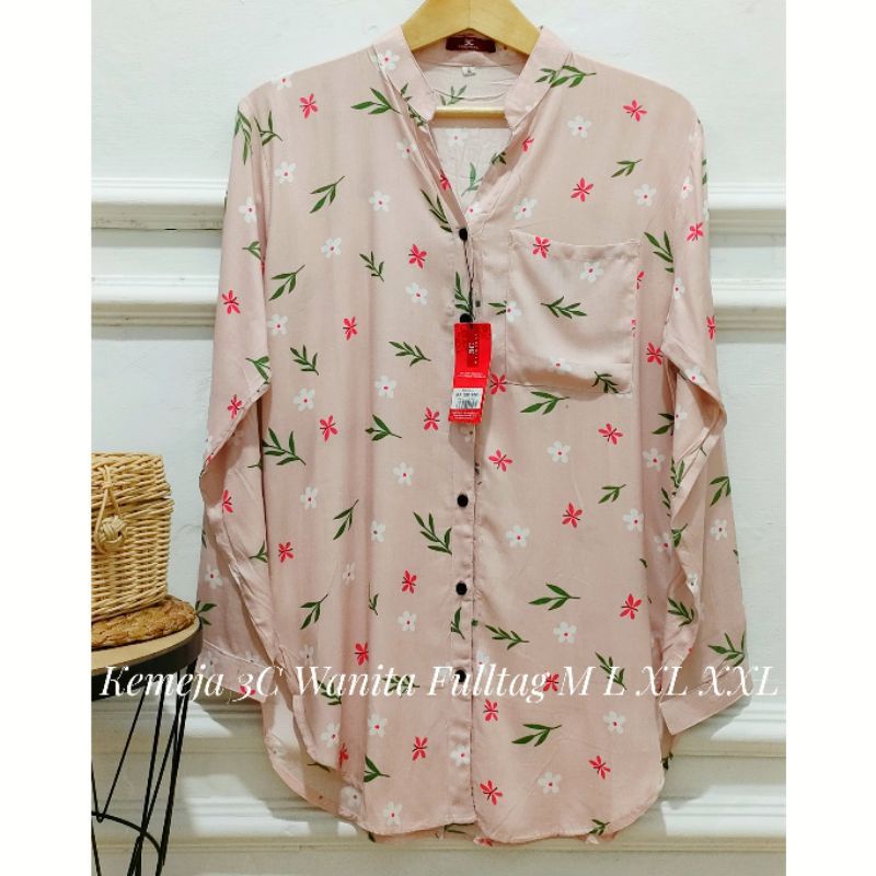BLOUSE WANITA 3C ORIGINAL / THREE COINS ORIGINAL BRANDED MATAHARI MURAH BLS3C0028