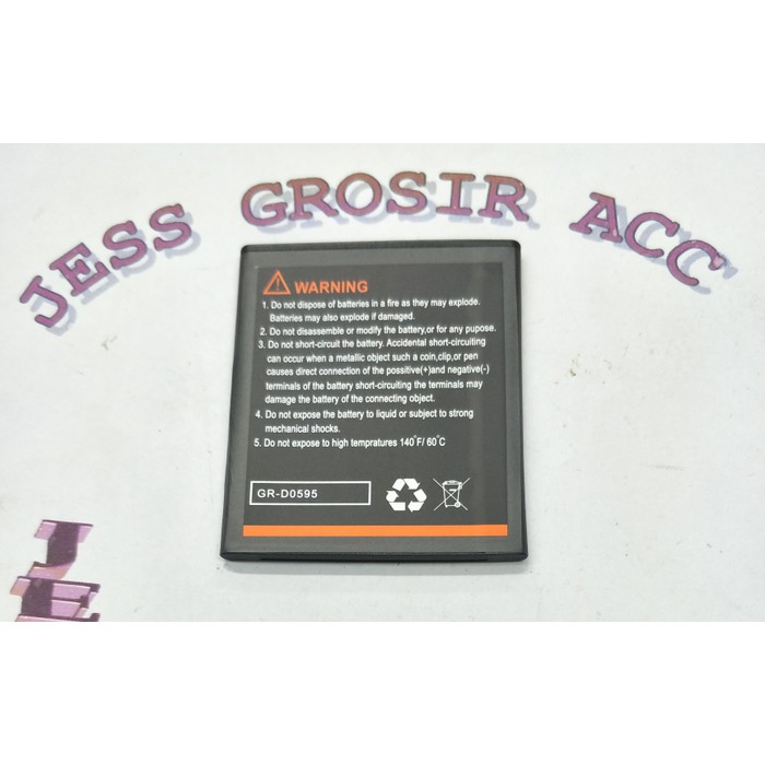 Baterai Battery Evercross Evercoss Cross A7F Double Power IC 5000Mah - Hitam