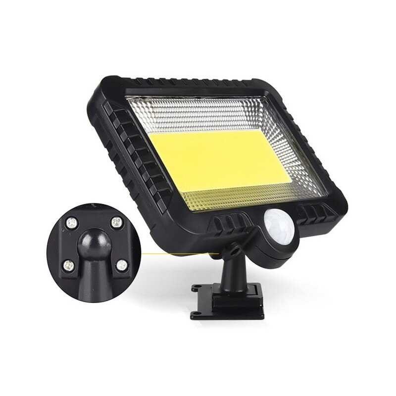 Lampu Solar LED 100COB Sensor Gerak Weatherproof Outdoor Jalan 1200mAh