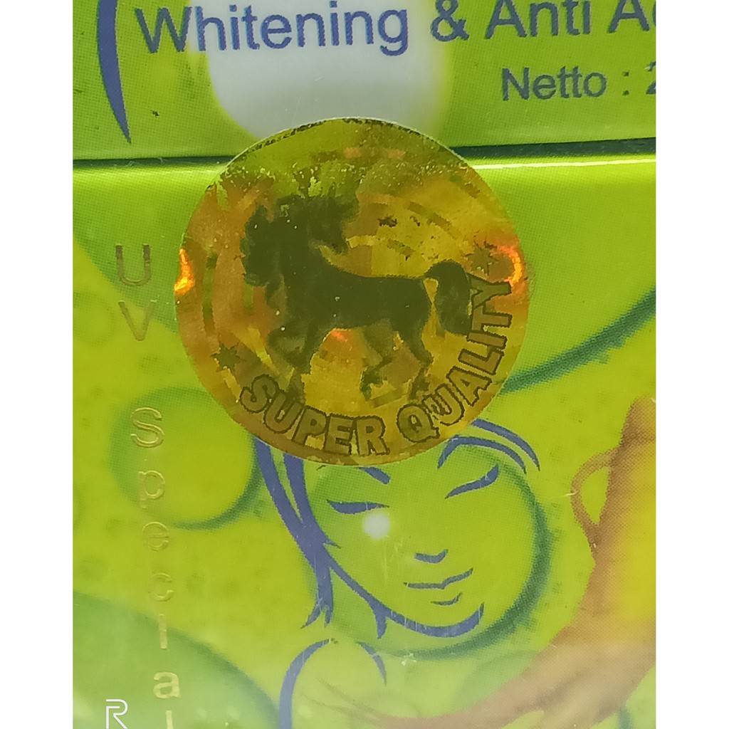 CREAM SP GINGSENG WHITENING ANTI ACNE ORIGINAL LUSINAN HOLO ASLI HOLO KUDA