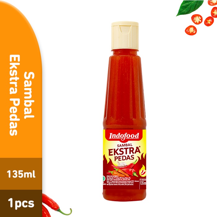 

Indofood Sambal Extra pedas 135 ml