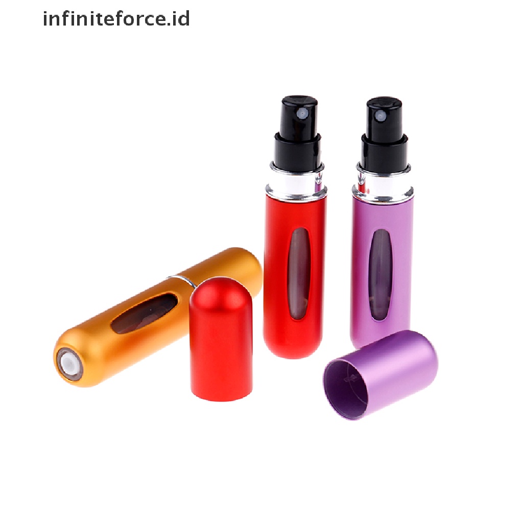 (Infiniteforce.Id) Botol Spray Parfum Kosong Mini Portable 5ml Untuk Travel