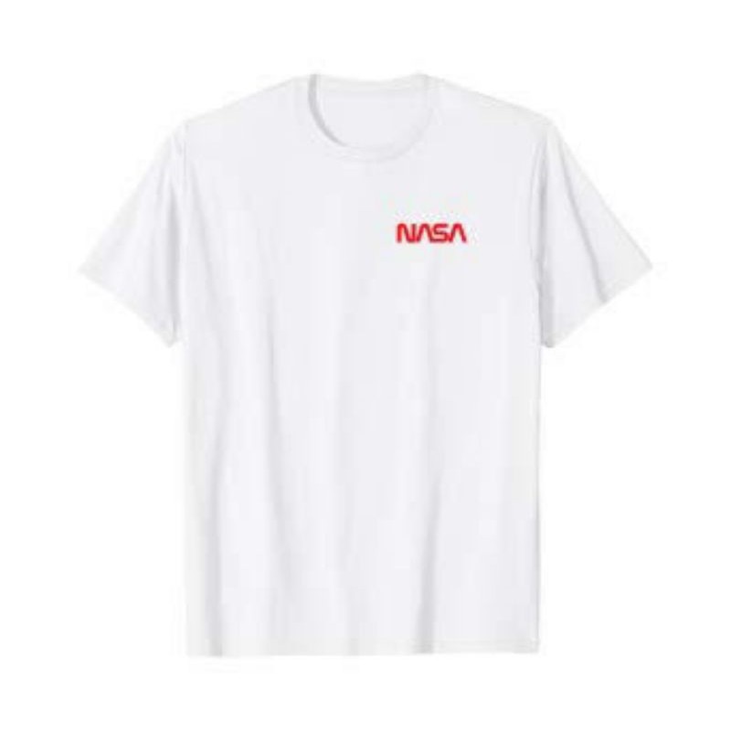 Baju Kaos Nasa Logo kecil