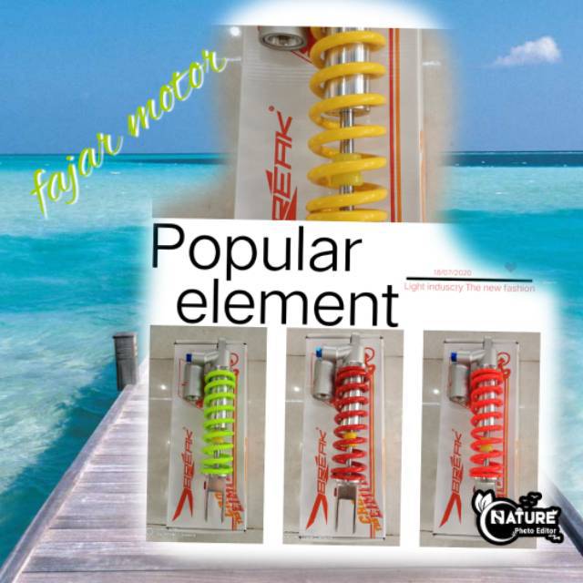 Monoshock tabung KLX XBREAK