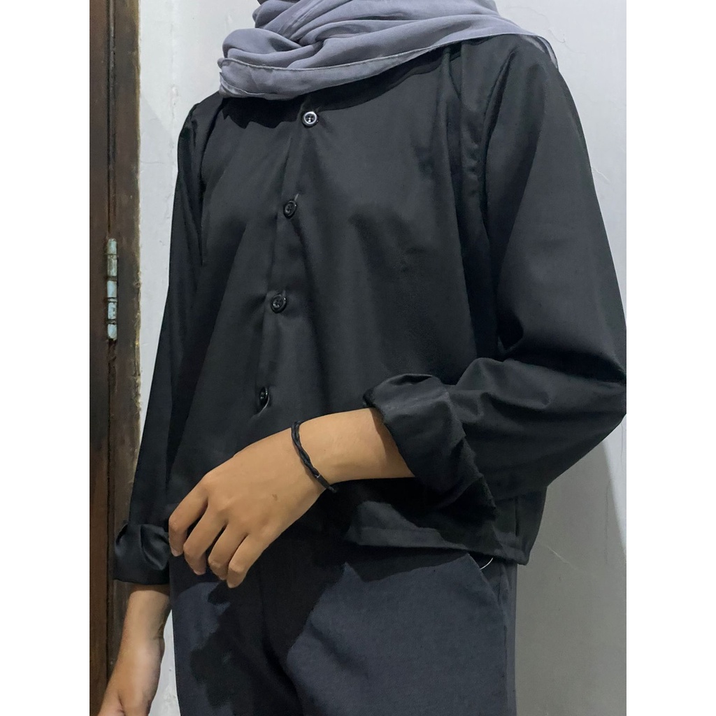 kemeja wanita / croptop shirt / outer murah meriah