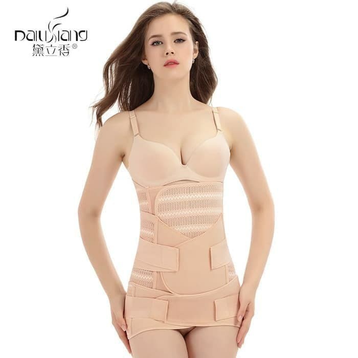 Promo  KORSET MELAHIRKAN 3IN1 STAGEN MATERNITY KORSET PELANGSING PERUT KORSET STAGEN PENGECIL PERUT
