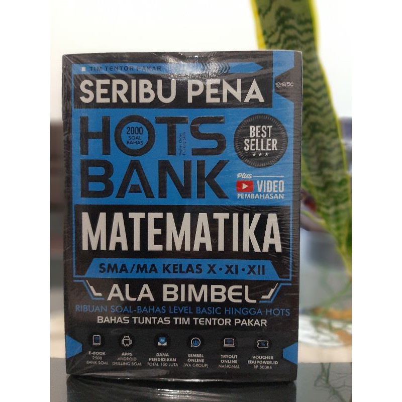 Baru BUKU: SERIBU PENA HOTS BANK MATEMATIKA SMA