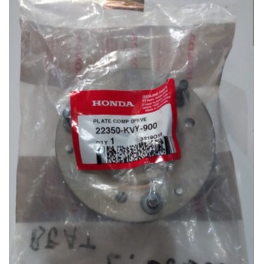 22350-KVY-900 PLATE COMP DRIVE DUDUKAN KAMPAS GANDA BEAT KARBU BEAT FI SCOOPY FI VARIO 110 FI SPACY 