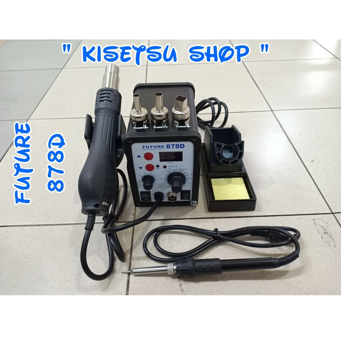 Blower / Solder Uap + Solder Station Future 878D / 878 D - DIGITAL