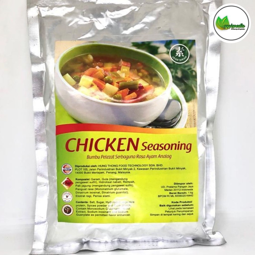 

Chicken Seasoning / Sucifen / Perasa Vegetarian