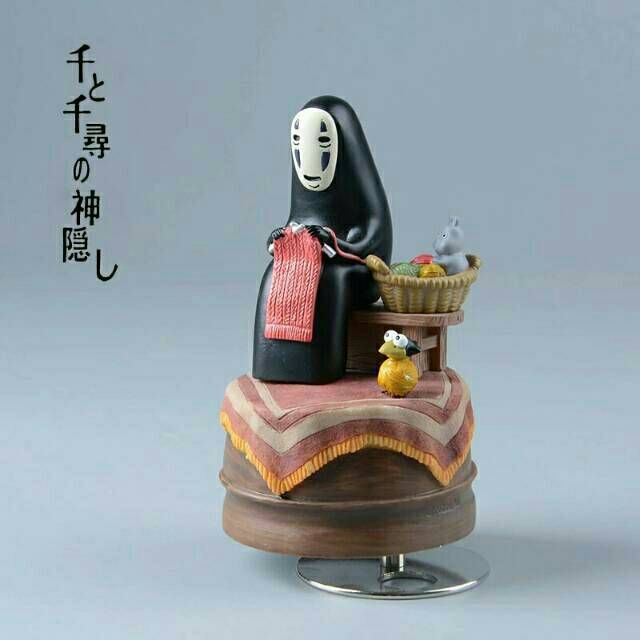 Kotak Musik Music Box Kaonashi No Face Man Spirited Away Studio Ghibli