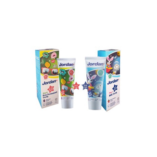 Jordan Kids Toothpaste 75gr - Pasta Gigi Anak