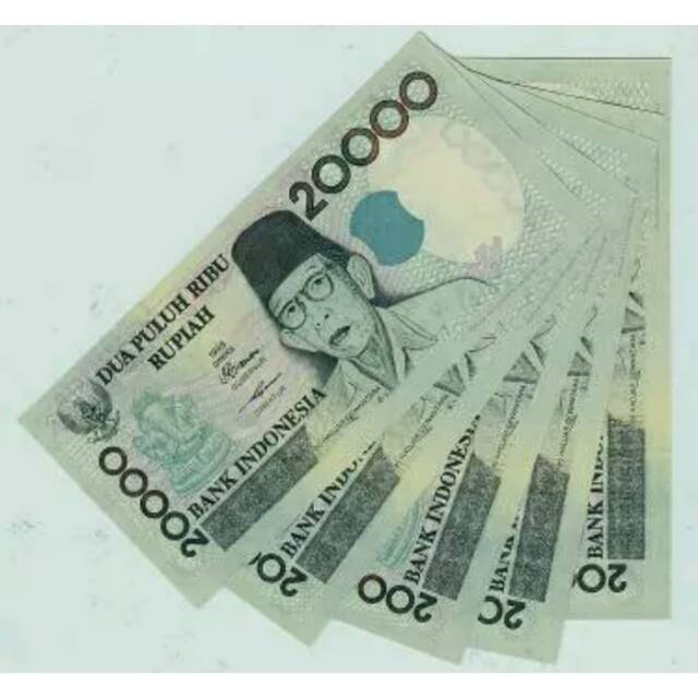 20.000 Rupiah Ki Hajar Dewantara Thn 1998 (Uang Kuno,Uang Lama )
