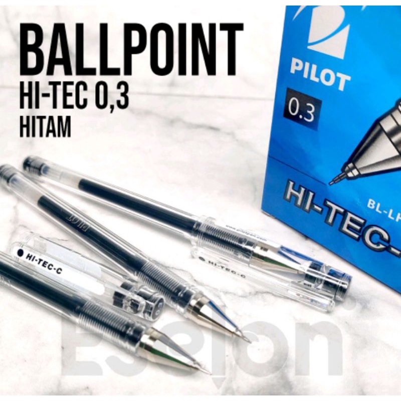 

Pulpen Bolpoin Pen Pena PILOT Hi-Tech 0.3 ASLI untuk Maknai Kitab Kuning Santri Pondok Pesantren