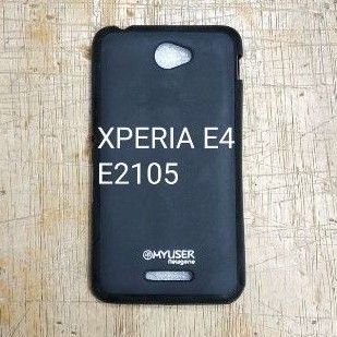 SONY XPERIA E4 / E2105 karet soft case silikon mantul murah meriah