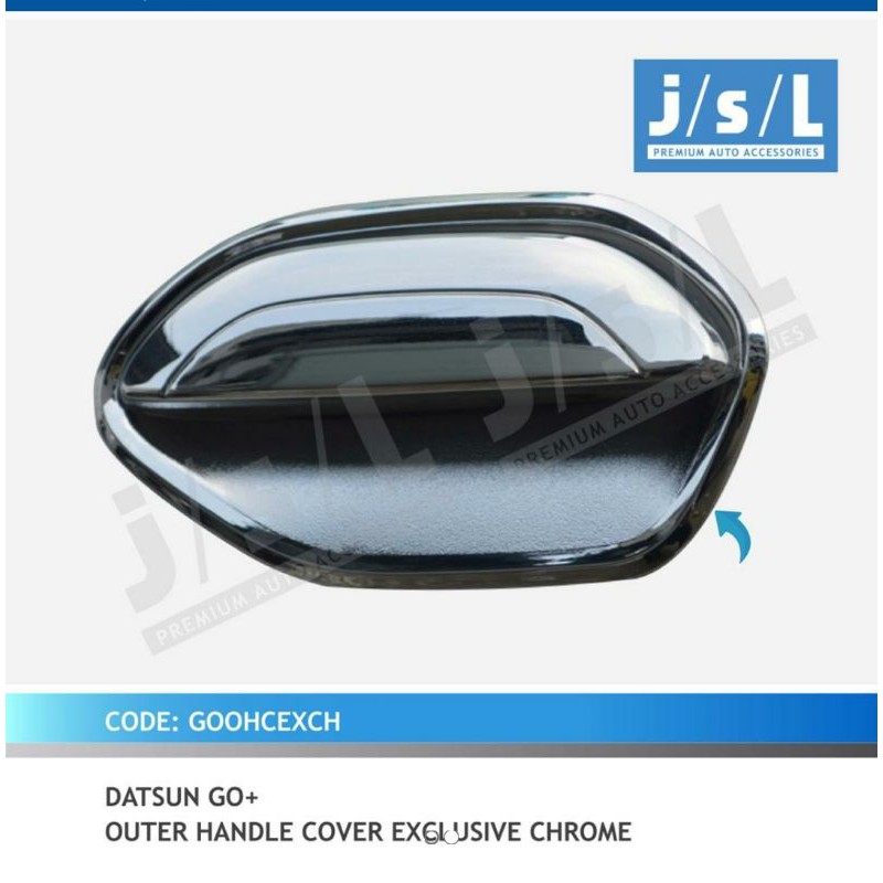 cover outer Datsun go exclusive chrome jsl